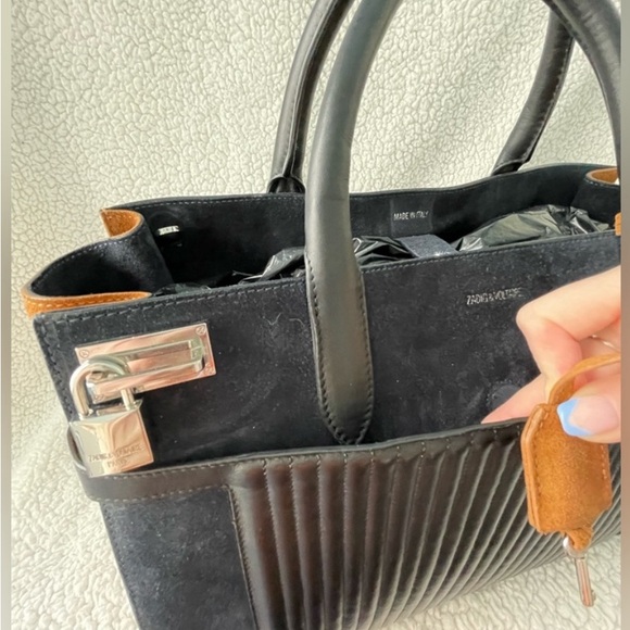 Zadig & Voltaire Candide large satchel Tote bag - Picture 8 of 16